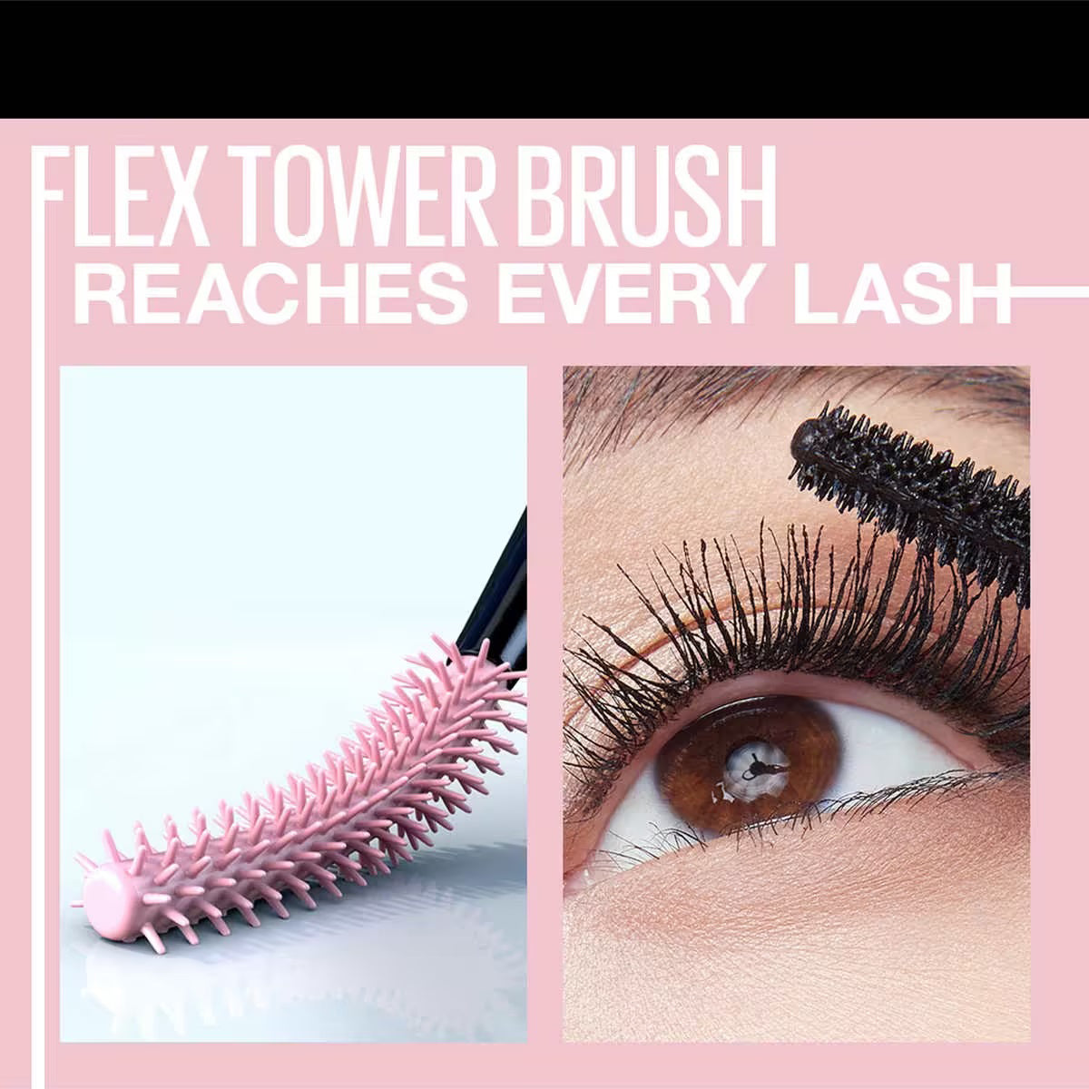 Pippal Sky High Mascara Ultra Volume Mascara Waterproof Mascara Dramatic Lashes Mascara Long Lasting Mascara Bold Lash Mascara for Women Smudge Proof Mascara Volumizing Eye Makeup Mascara for Party Look Eye Makeup Essentials