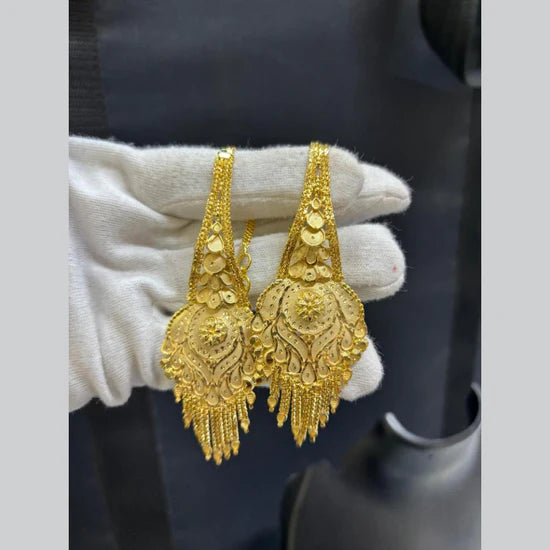 Pari Art Jewellery Gold Forming Dangler Earrings Regular price
