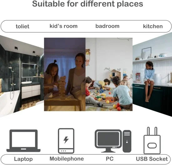 Charkee USB LED Mini Night Light