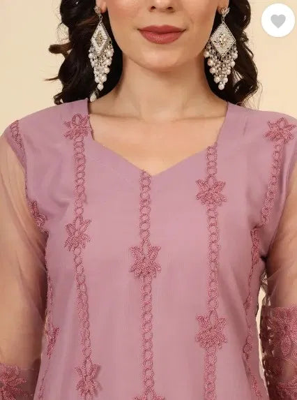 Kurta With Dupatta And Bottomwear