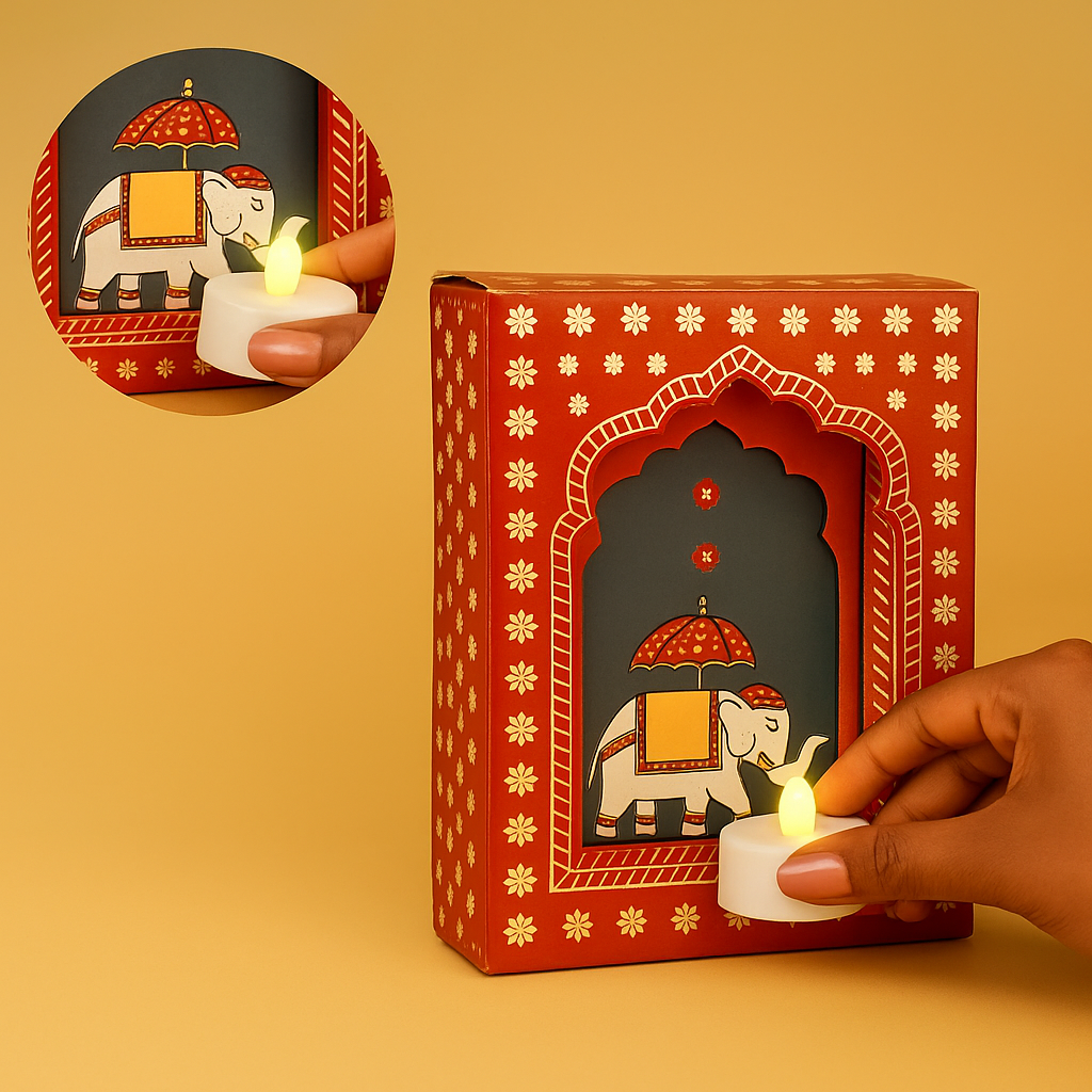 Premium Ganesha Idol with Handcrafted Wooden Wall Frames & Lotus Wall Hanging – Complete Diwali Home Décor Set