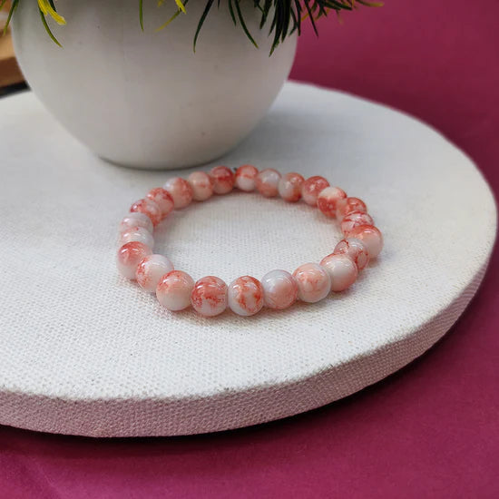 Urthn Cinnabar Beads Bracelet