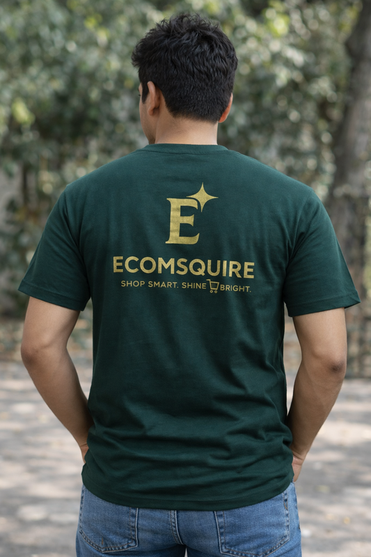 ECOMSQUIRE Premium Comfort Green T-Shirt