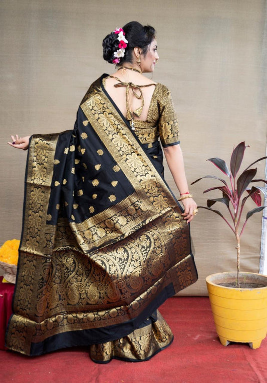 Elegant Zari Work Saree