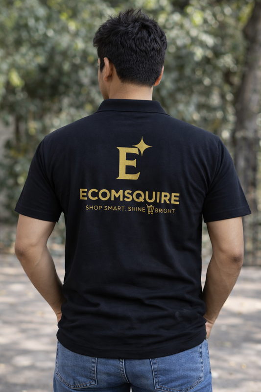 ECOMSQUIRE Premium Collar Polo T-Shirt