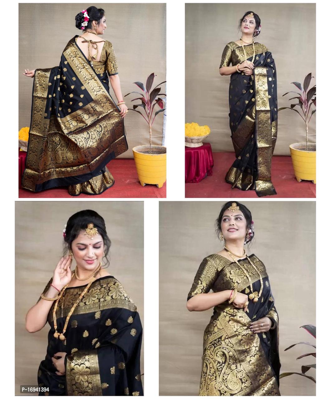 Elegant Zari Work Saree