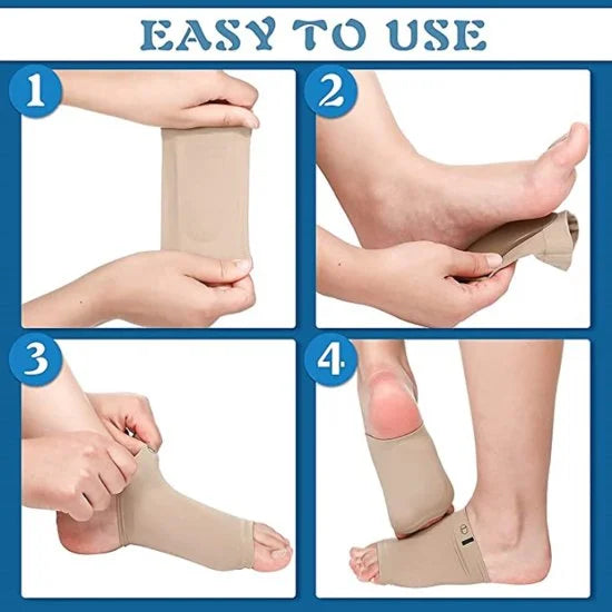 π¦Ά Arch Support Sleeve Reusable Gel Pad β Personal Care (1pair)