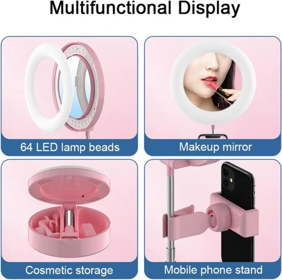 Makeup Mirror with LED Light ā Portable Beauty Mirror