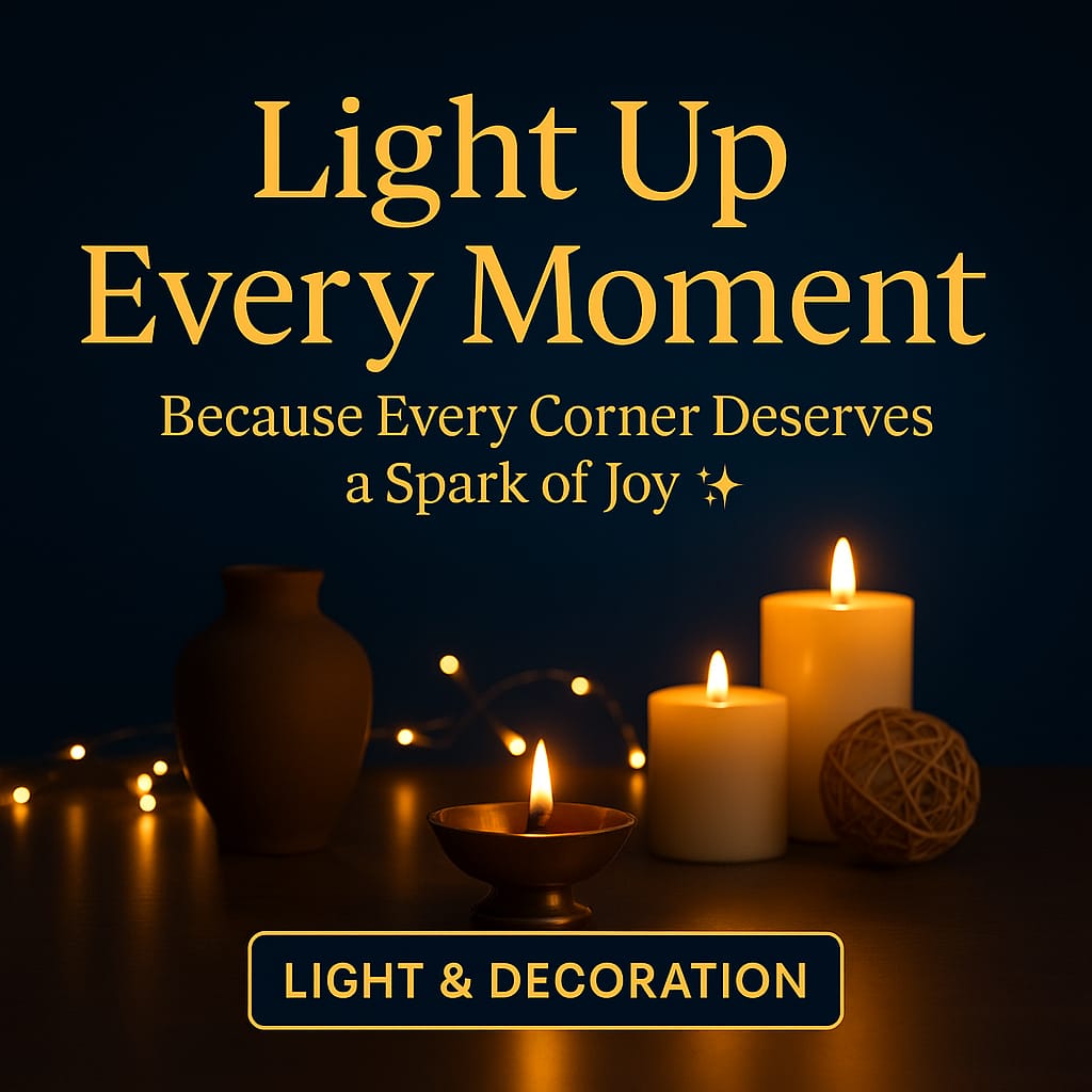 👉 Light & Decoration