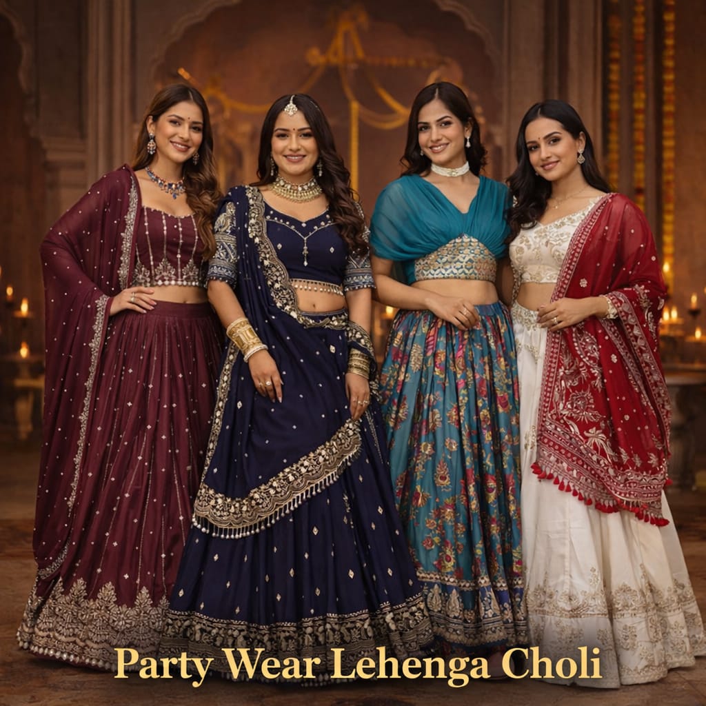 Party Wear Lehenga