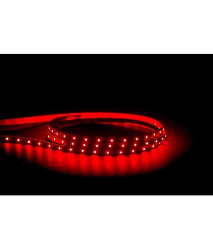 Charkee Red Steady Strip Rice Lights (Pack of 1)