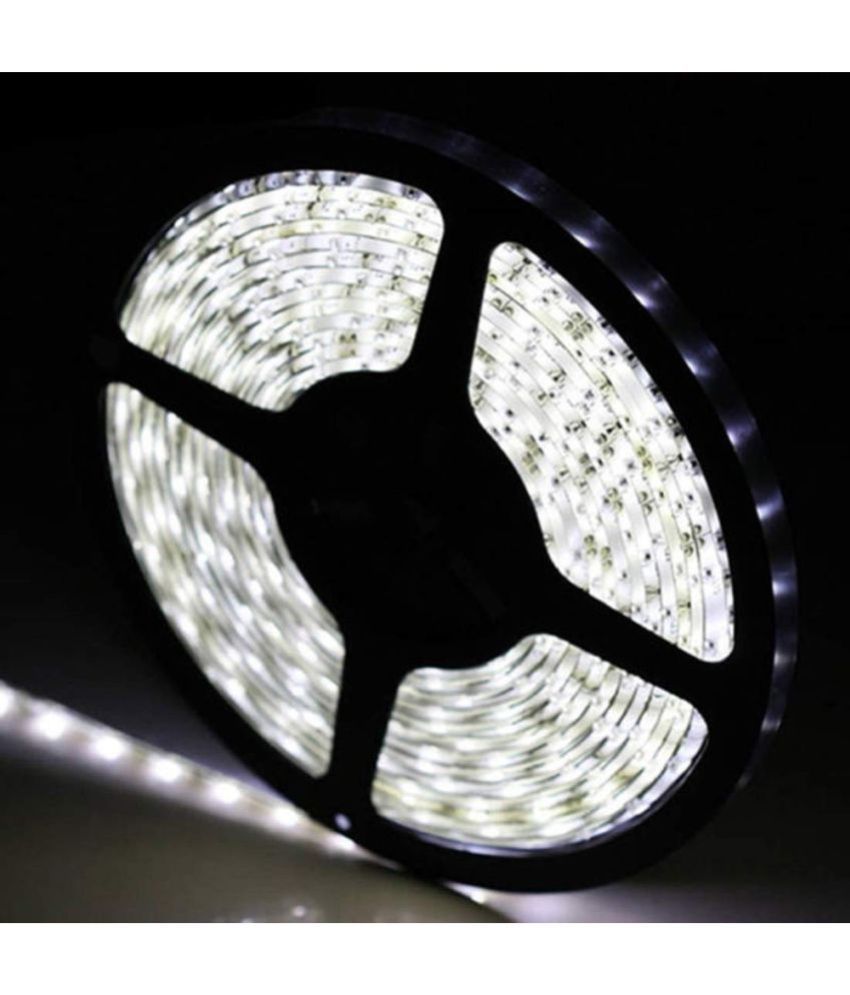 Charkee White Steady Strip Rice Lights (Pack of 1)