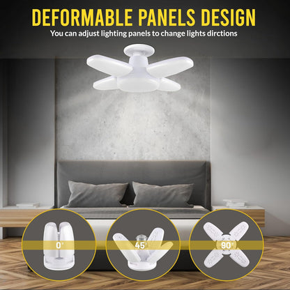 Charkee 25W Cool Day Pendants Ceiling Lamp White