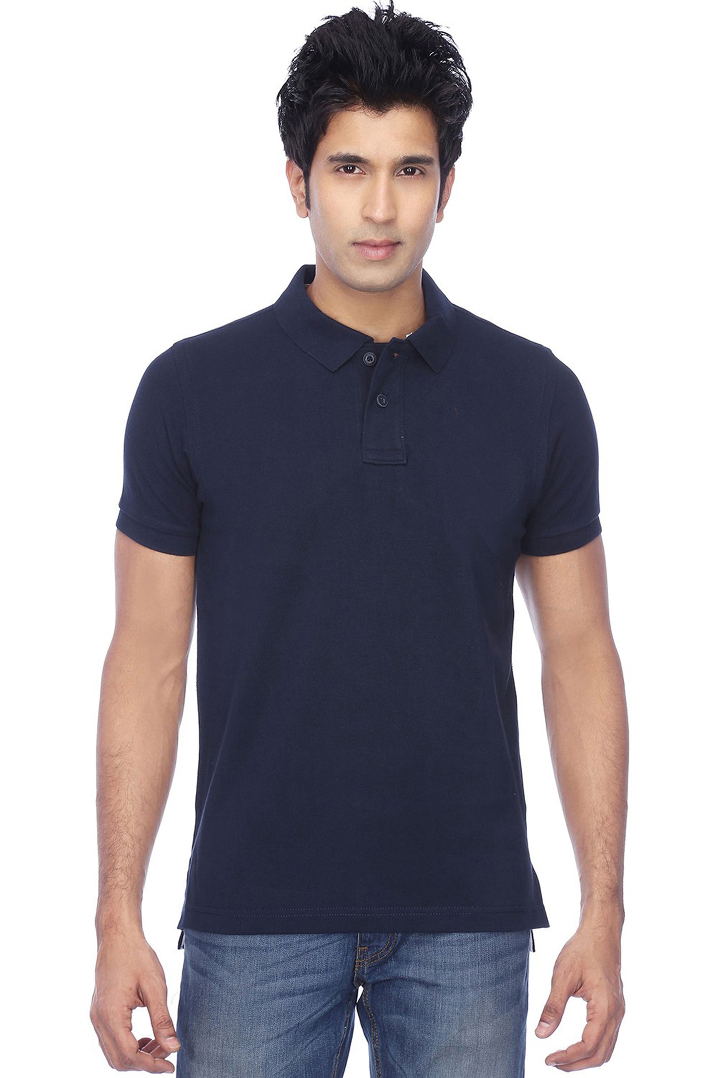 Ketex Cotton Blend Half Sleeves Polo Tshirt (Pack of 2)