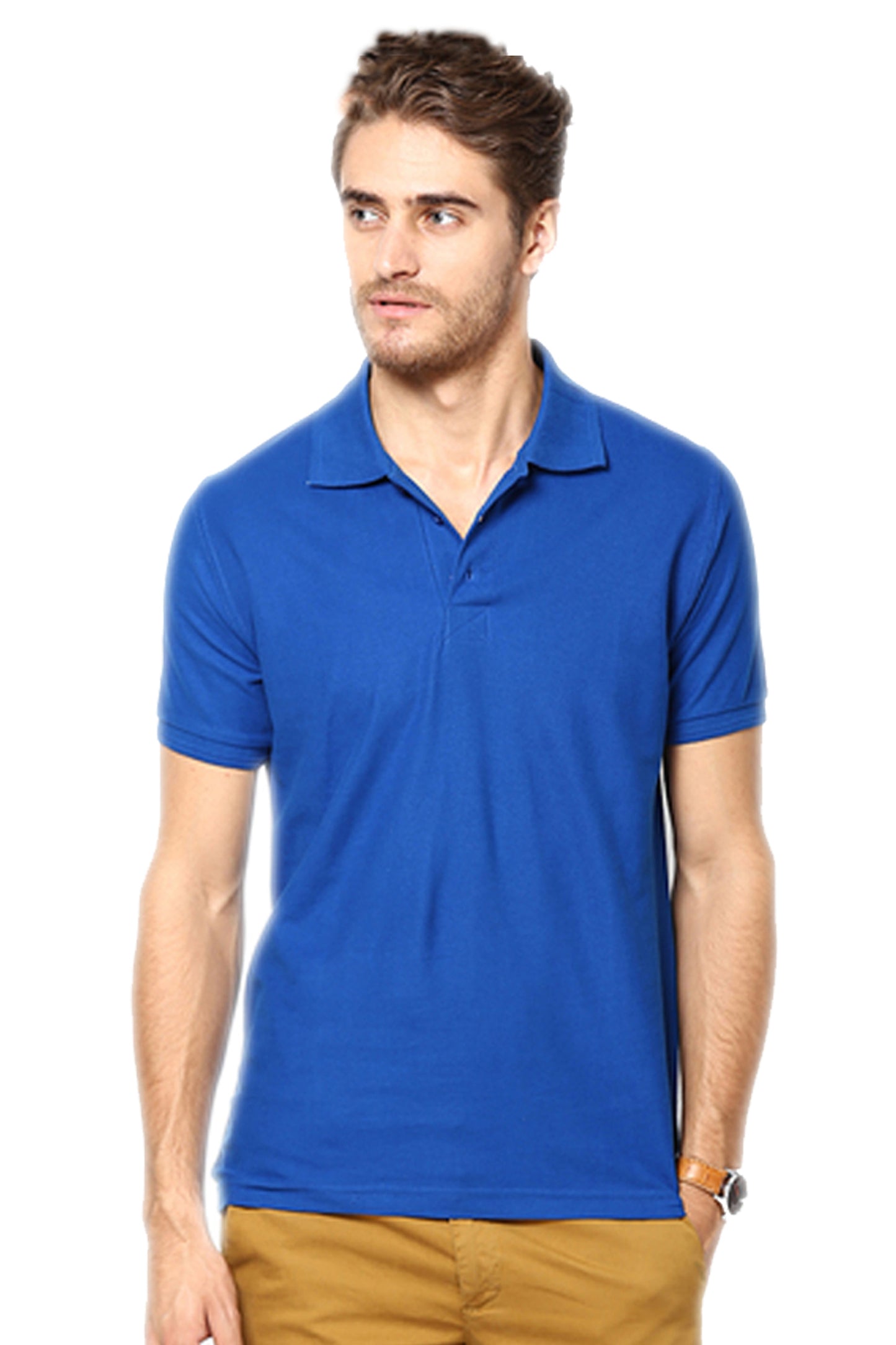 Ketex Cotton Blend Half Sleeves Polo Tshirt (Pack of 2)