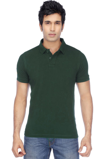 Ketex Cotton Blend Half Sleeves Polo Tshirt (Pack of 2)