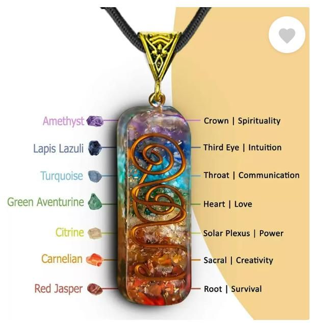 Titanium Quartz Stone Pendant – Natural Healing Crystal Energy Pendant for Men & Women
