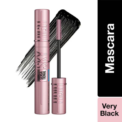 Pippal Sky High Mascara  Ultra Volume Mascara  Waterproof Mascara  Dramatic Lashes Mascara  Long Lasting Mascara  Bold Lash Mascara for Women  Smudge Proof Mascara  Volumizing Eye Makeup  Mascara for Party Look  Eye Makeup Essentials