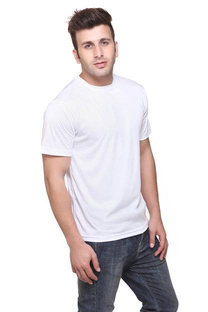 Ketex Polyester Dri-Fit Half Sleeves Round Neck T-Shirt ( Pack of 4 )