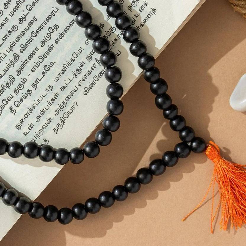 Original Karungali Malai – Natural Spiritual Beads for Meditation, Prayer & Positive Energy
