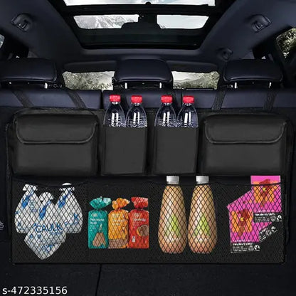 Car Trunk Organizer, Backseat Hanging Organizer With 8 Large Storage Bag Super Capacity, Waterproof Trunk Storage Bag