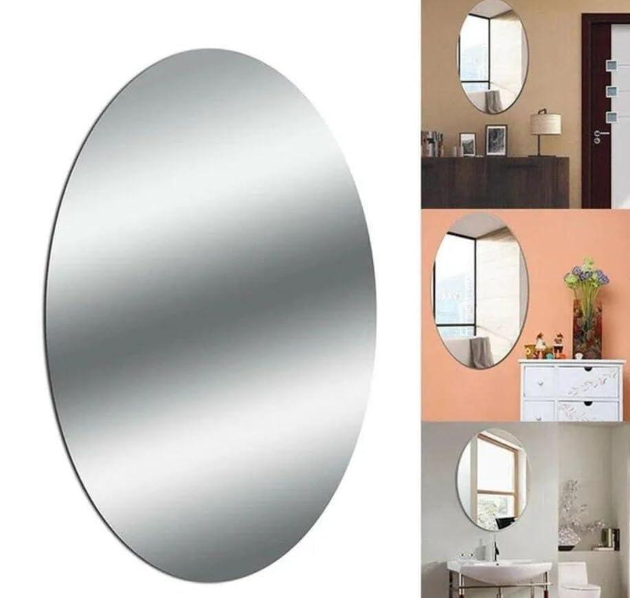 Combo of Oval Shape & Square Shape Mirror (Pack of 1 each)