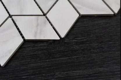 Mosaic Diamond Pattern Wall Sticker – Decorative Peel & Stick Wallpaper for Home & Kitchen