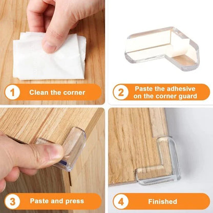 V-Shape Baby Safety Corner Protector – Table Edge Guard 1 pcs