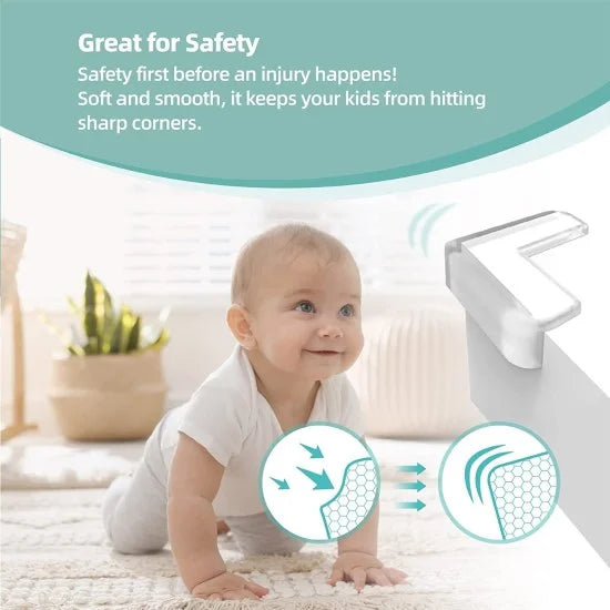 V-Shape Baby Safety Corner Protector – Table Edge Guard 1 pcs