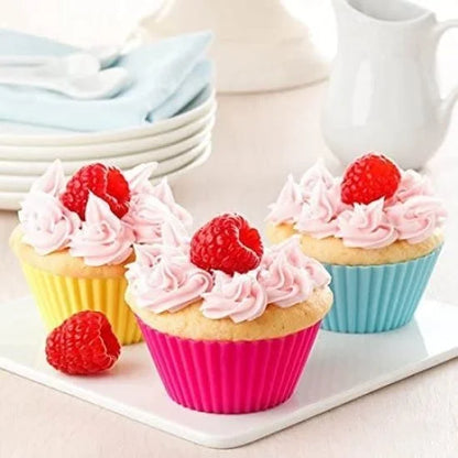 of 12 – Round Muffin Baking Cup