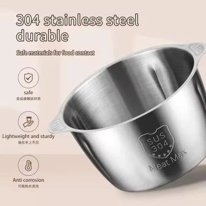 2Ltr Stainless Steel Meat Grinder – Kitchenware