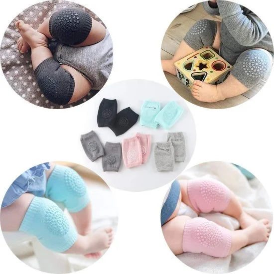 Dotted Baby Knee Pad – Soft Knee Cushion for Crawling Babies