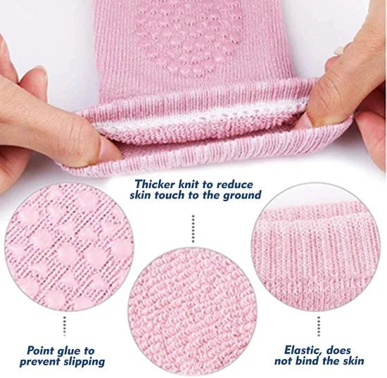 Dotted Baby Knee Pad – Soft Knee Cushion for Crawling Babies