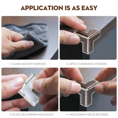 T-Shape Baby Safety Corner Protector – Table Edge Guard 1 pcs