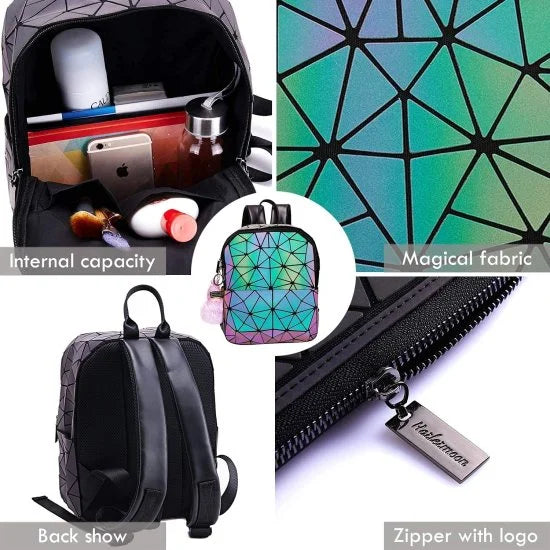 Reflective Small Travel Bag – Stylish Portable Duffel Bag