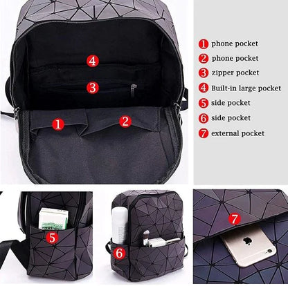 Reflective Small Travel Bag – Stylish Portable Duffel Bag