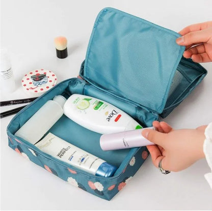 Travel Cosmetic & Toiletry Bag – Portable Makeup Organizer