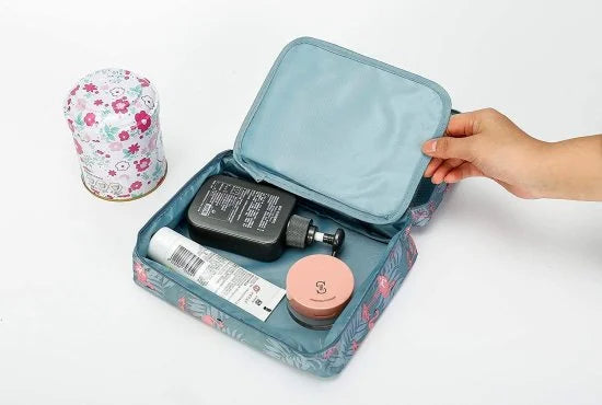 Travel Cosmetic & Toiletry Bag – Portable Makeup Organizer