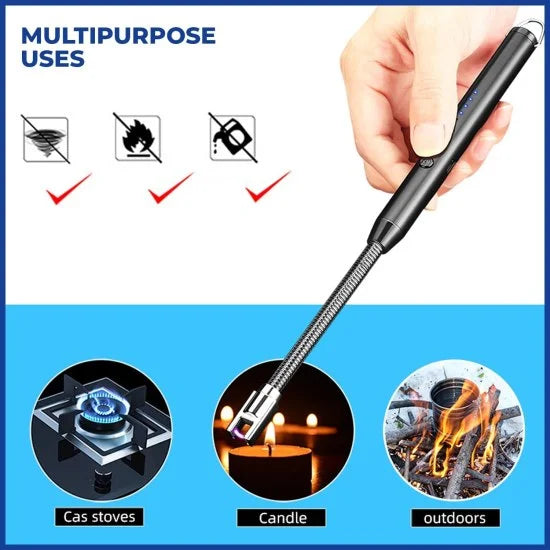 Rechargeable USB Electric Gas Lighter – Kitchenware