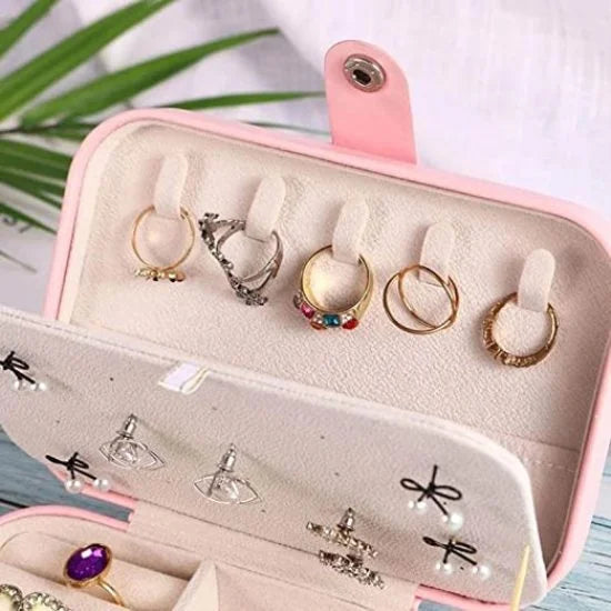 PU Big Jewellery Box – Jewelry Organizer & Cosmetic Storage