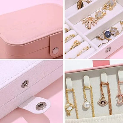 PU Big Jewellery Box – Jewelry Organizer & Cosmetic Storage