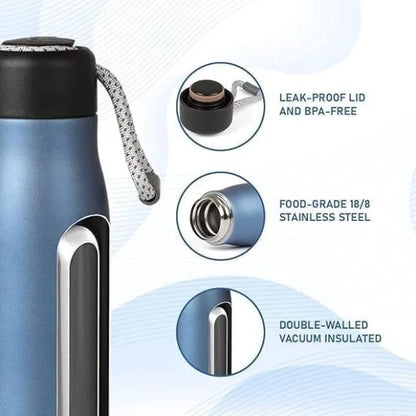 SS Vacuum Insulated Bottle – 500ml Stainless Steel Water Bottle  🏷 Category