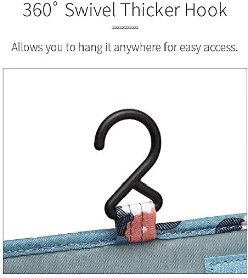 Hanging Travel Toiletry Bag – Cosmetic Organizer Pouch