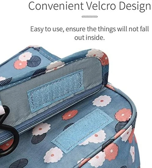 Hanging Travel Toiletry Bag – Cosmetic Organizer Pouch