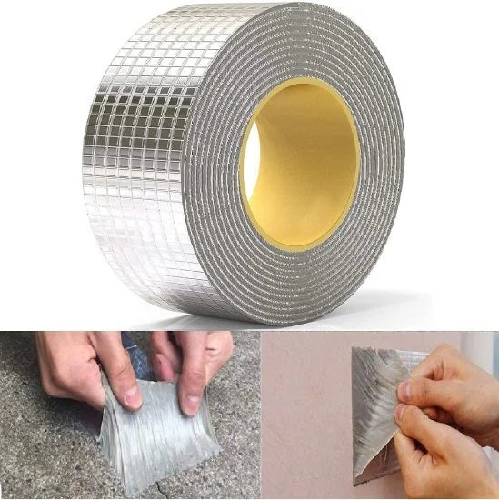 Waterproof Aluminum Butyl Tape (2 inch x 5 Meter)