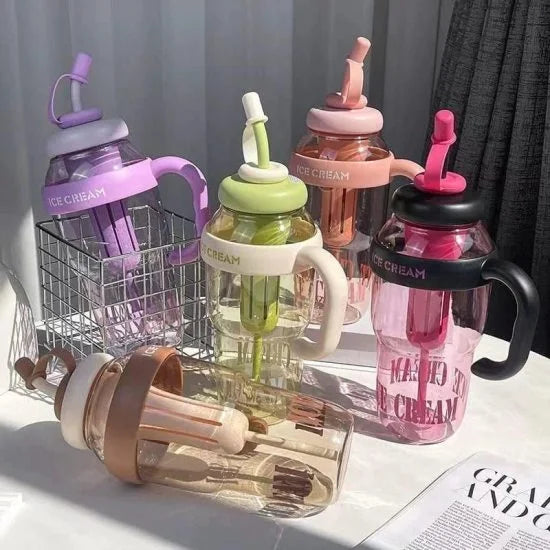 1300ml Ice Cream Insulated Bottle – Stainless Steel Vacuum Flask