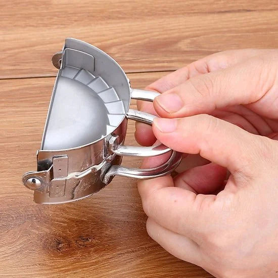 Steel Momos Maker – Stainless Steel Dumpling & Ravioli Press