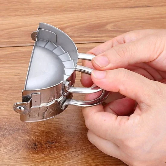 Steel Momos Maker – Stainless Steel Dumpling & Ravioli Press