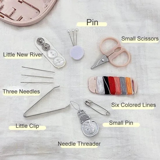 Mini Travel Sewing Kit – Portable Home & Kitchen Accessory