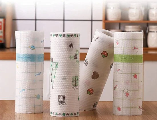 Reusable & Washable Kitchen Tissue Roll – Eco-Friendly Kitchenware